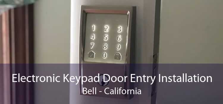 Electronic Keypad Door Entry Installation Bell - California
