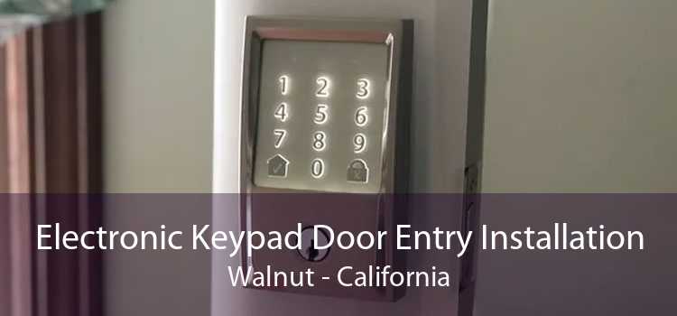 Electronic Keypad Door Entry Installation Walnut - California