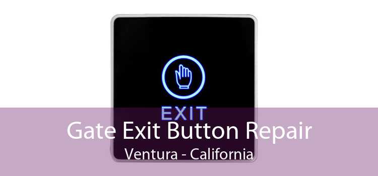 Gate Exit Button Repair Ventura - California