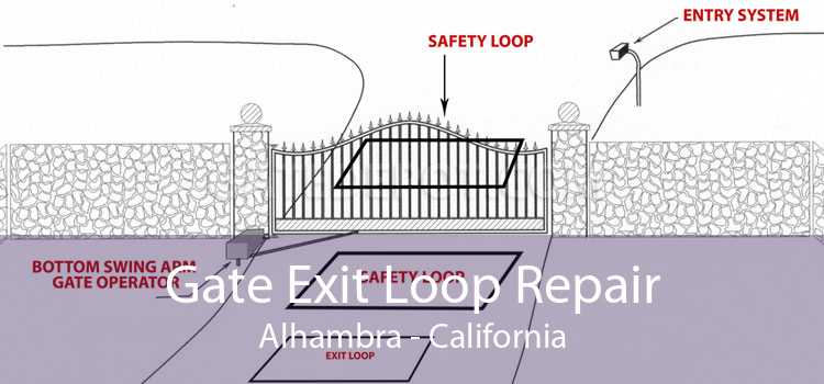Gate Exit Loop Repair Alhambra - California
