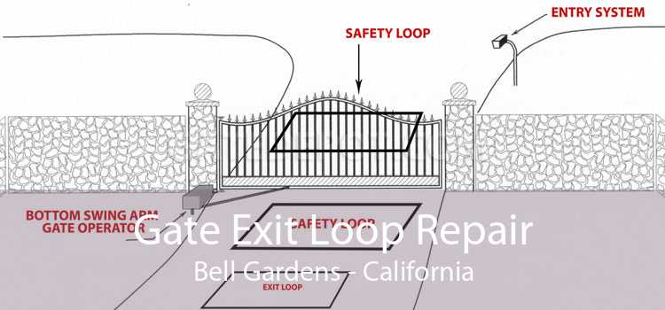 Gate Exit Loop Repair Bell Gardens - California