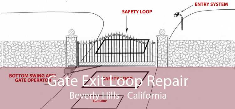 Gate Exit Loop Repair Beverly Hills - California