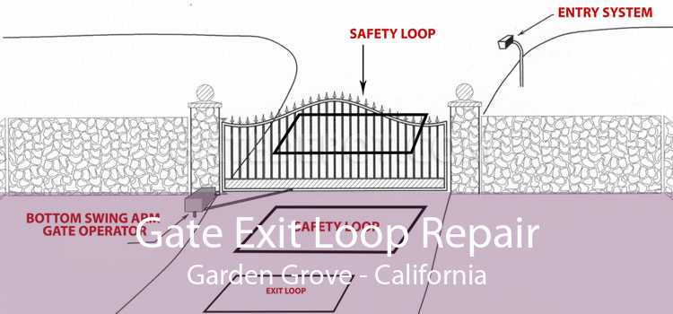 Gate Exit Loop Repair Garden Grove - California