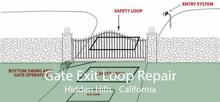 Gate Exit Loop Repair Hidden Hills - California