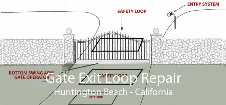 Gate Exit Loop Repair Huntington Beach - California