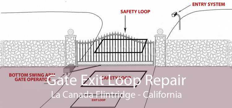 Gate Exit Loop Repair La Canada Flintridge - California