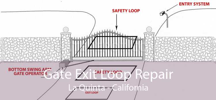 Gate Exit Loop Repair La Quinta - California