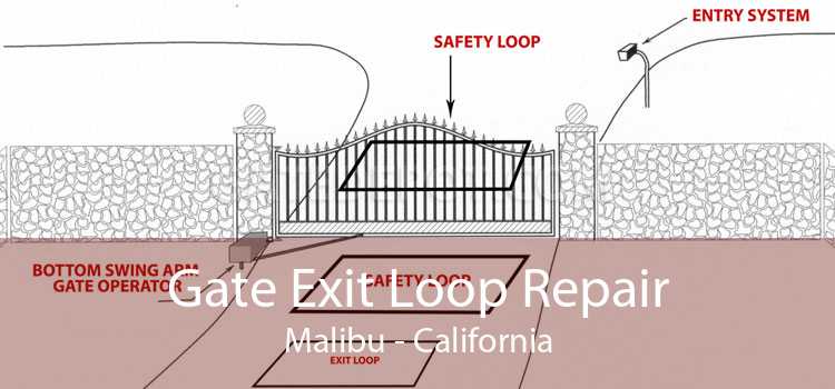 Gate Exit Loop Repair Malibu - California