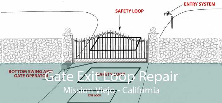 Gate Exit Loop Repair Mission Viejo - California