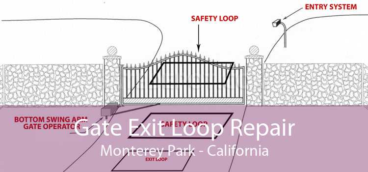 Gate Exit Loop Repair Monterey Park - California