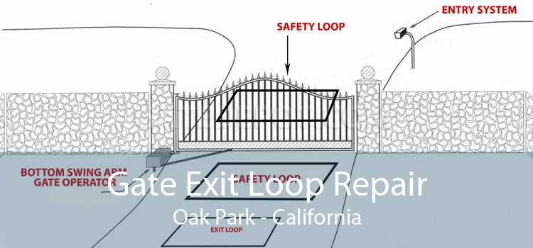 Gate Exit Loop Repair Oak Park - California