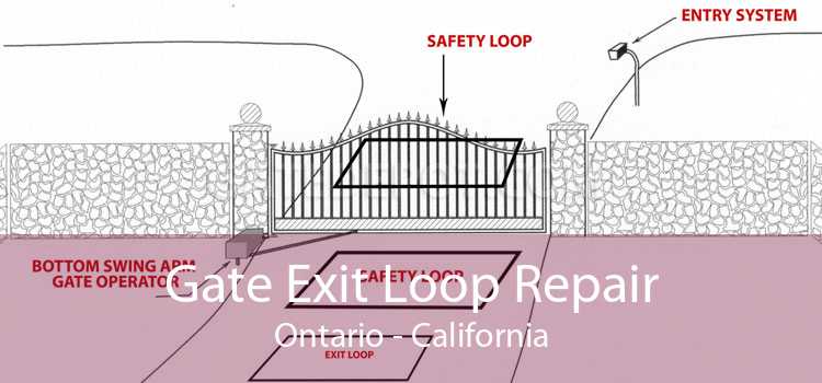 Gate Exit Loop Repair Ontario - California