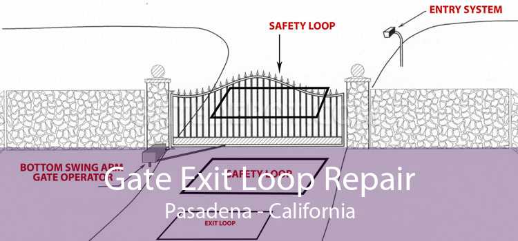 Gate Exit Loop Repair Pasadena - California