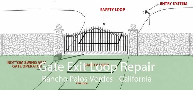 Gate Exit Loop Repair Rancho Palos Verdes - California