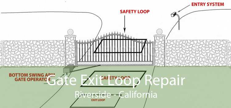 Gate Exit Loop Repair Riverside - California
