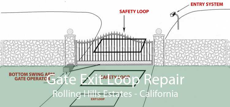 Gate Exit Loop Repair Rolling Hills Estates - California