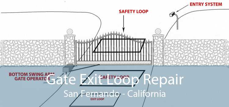 Gate Exit Loop Repair San Fernando - California