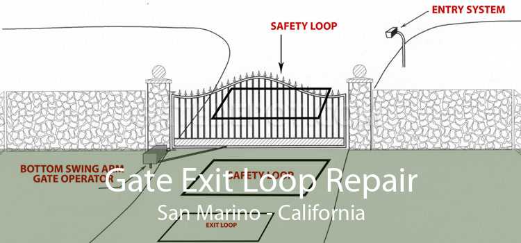 Gate Exit Loop Repair San Marino - California