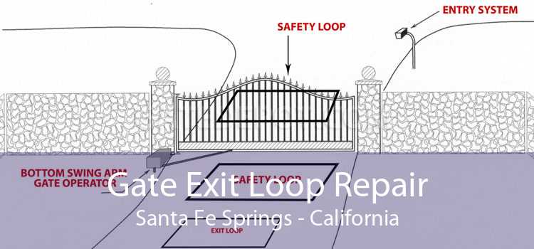 Gate Exit Loop Repair Santa Fe Springs - California