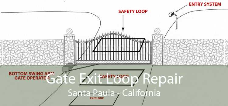 Gate Exit Loop Repair Santa Paula - California