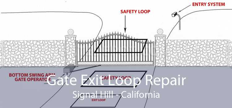 Gate Exit Loop Repair Signal Hill - California