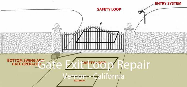 Gate Exit Loop Repair Vernon - California