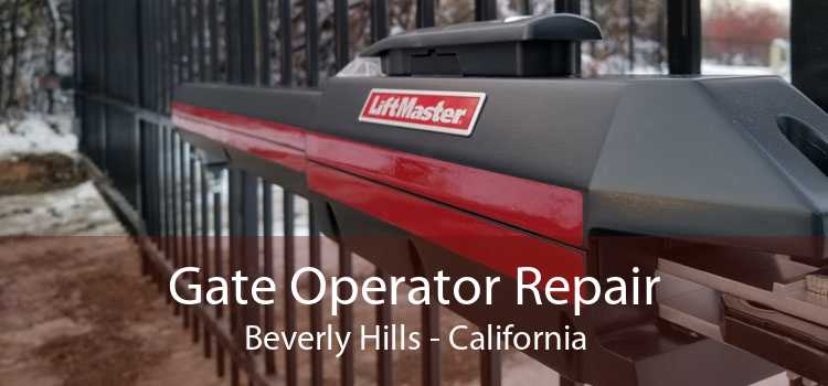 Gate Operator Repair Beverly Hills - California