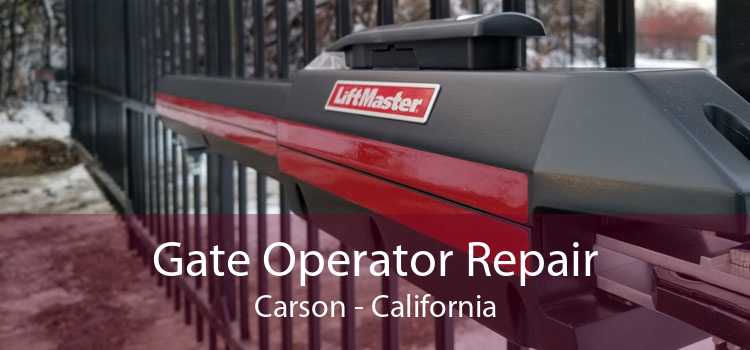 Gate Operator Repair Carson - California