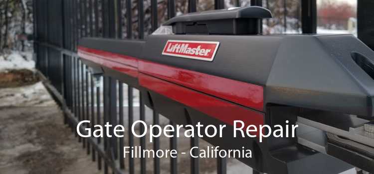 Gate Operator Repair Fillmore - California