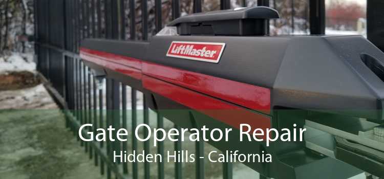 Gate Operator Repair Hidden Hills - California