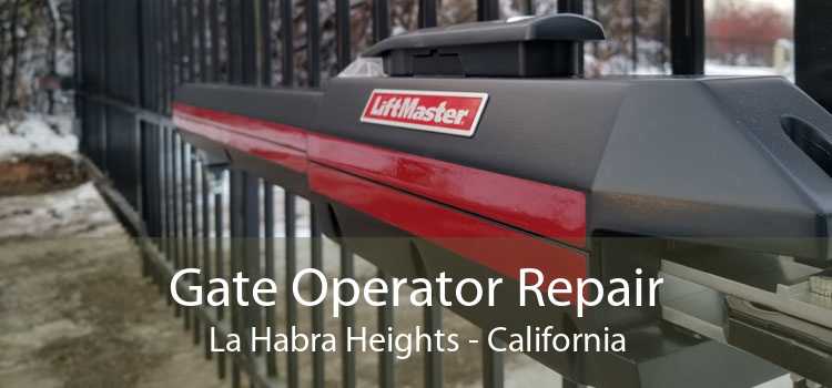 Gate Operator Repair La Habra Heights - California