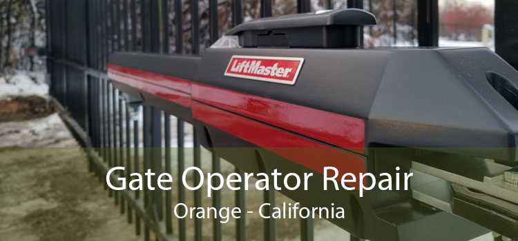 Gate Operator Repair Orange - California