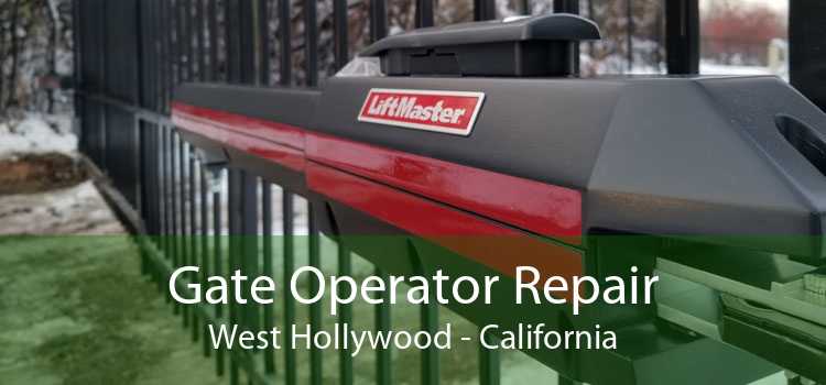 Gate Operator Repair West Hollywood - California