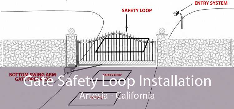 Gate Safety Loop Installation Artesia - California