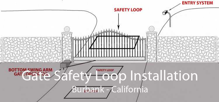 Gate Safety Loop Installation Burbank - California