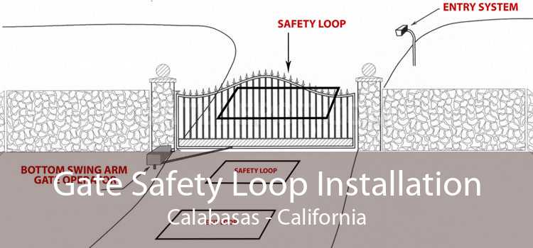 Gate Safety Loop Installation Calabasas - California