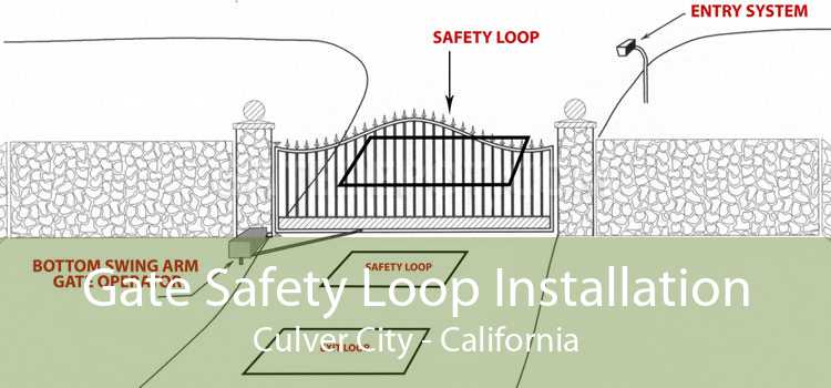 Gate Safety Loop Installation Culver City - California