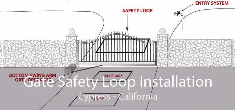 Gate Safety Loop Installation Cypress - California