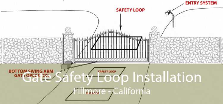 Gate Safety Loop Installation Fillmore - California