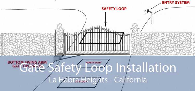 Gate Safety Loop Installation La Habra Heights - California