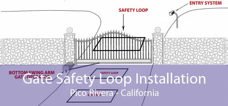 Gate Safety Loop Installation Pico Rivera - California