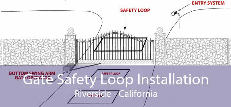 Gate Safety Loop Installation Riverside - California