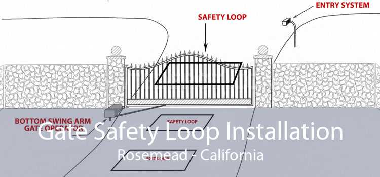 Gate Safety Loop Installation Rosemead - California