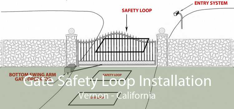 Gate Safety Loop Installation Vernon - California