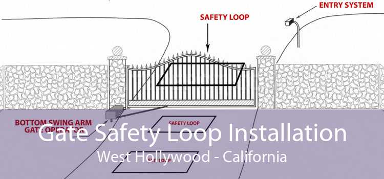 Gate Safety Loop Installation West Hollywood - California