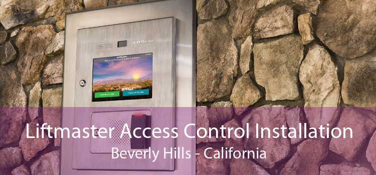 Liftmaster Access Control Installation Beverly Hills - California