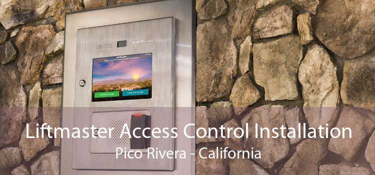 Liftmaster Access Control Installation Pico Rivera - California