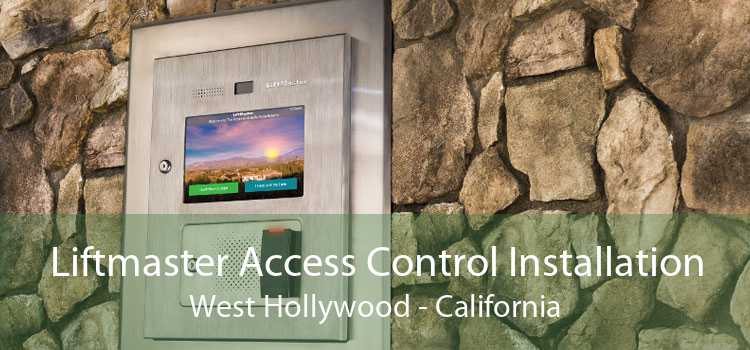 Liftmaster Access Control Installation West Hollywood - California