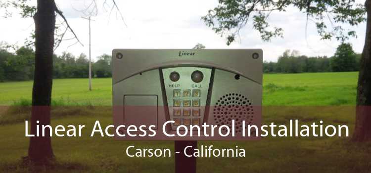 Linear Access Control Installation Carson - California
