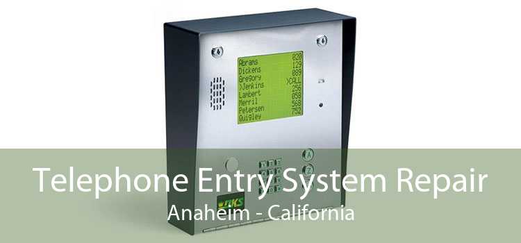 Telephone Entry System Repair Anaheim - California